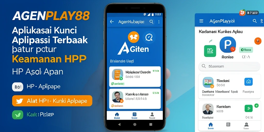 Antarmuka aplikasi Kunci Aplikasi AGENPLAY88 yang menarik dan fungsional.